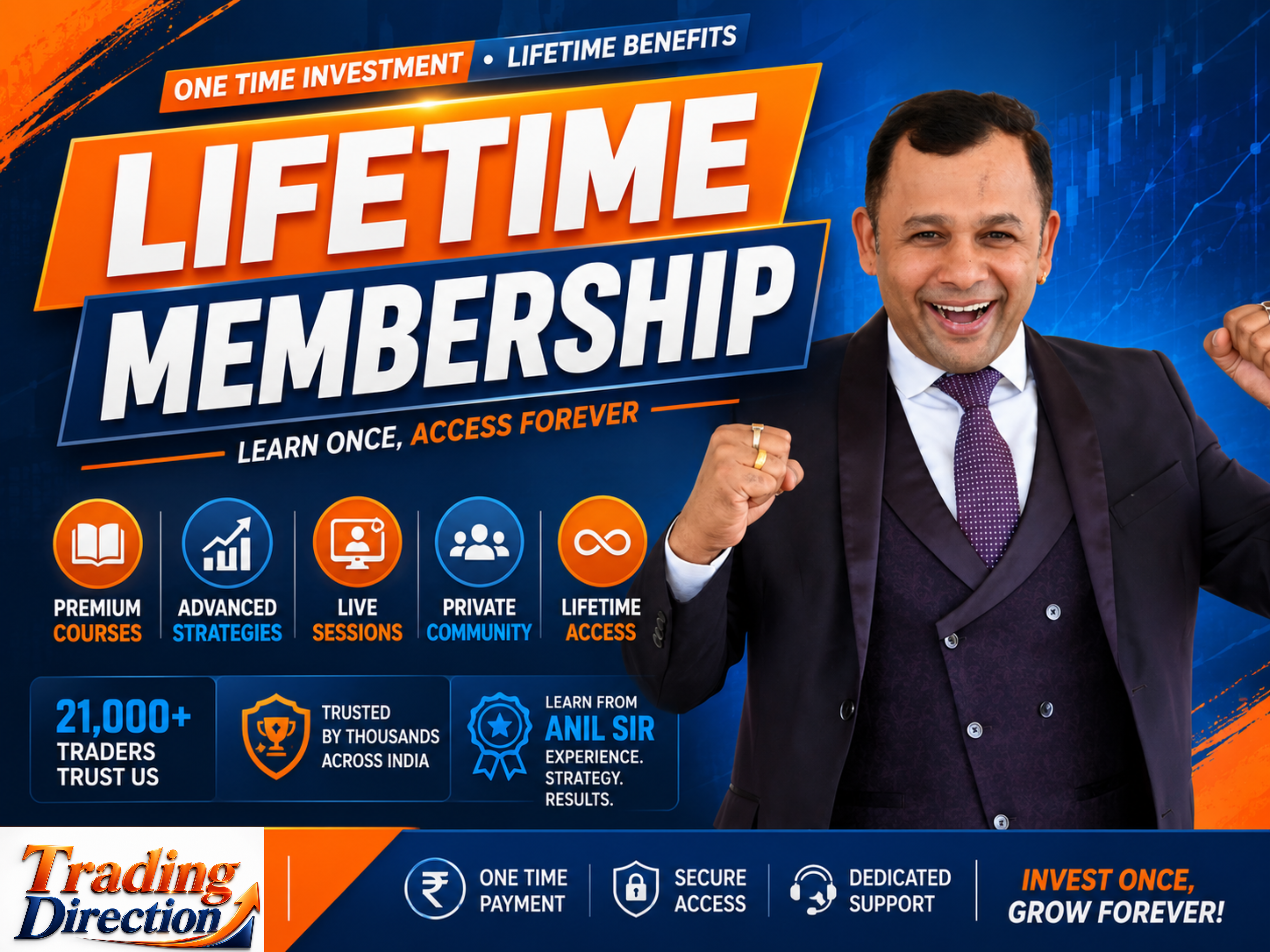 Trading Direction Lifetime Platinum Membership
